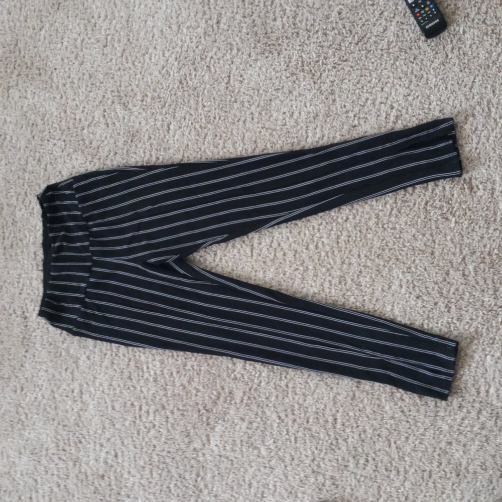 Pinstripe Spandex Pants